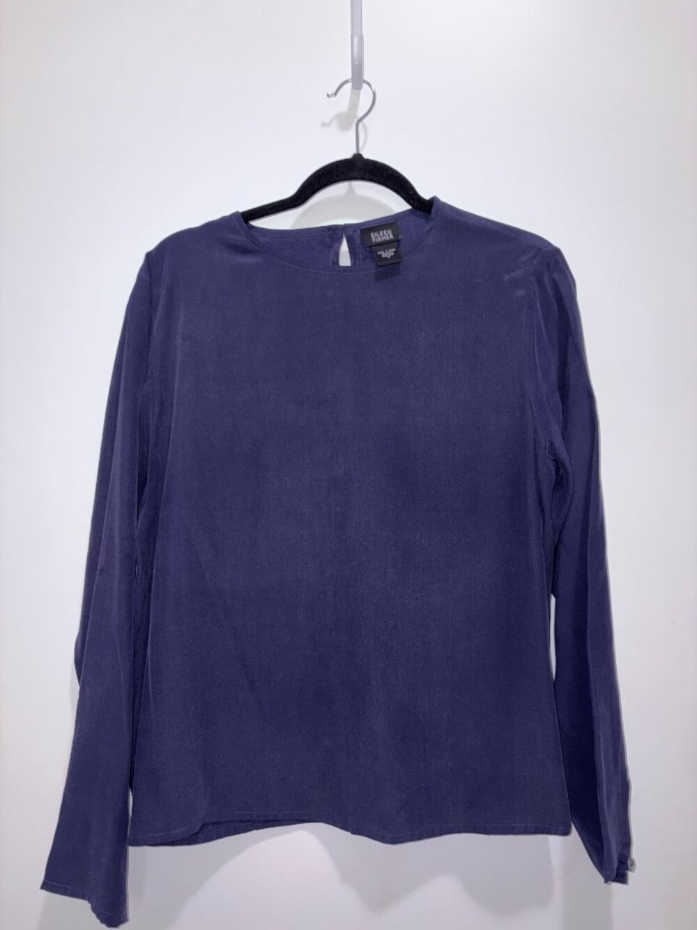 Eileen Fisher 100% Silk Blouse